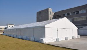 Aluminium tents in Dubai