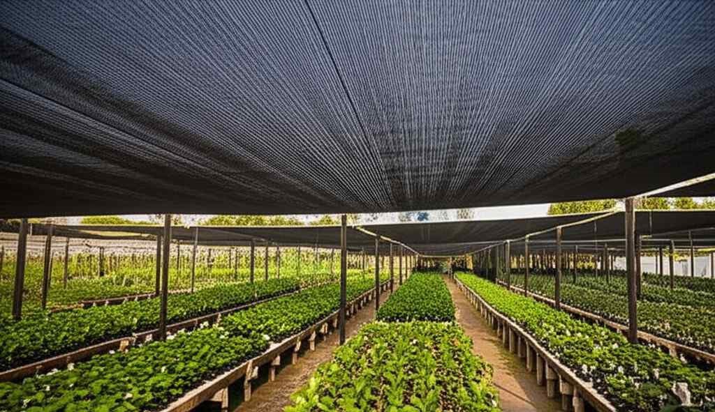 How Shade Nets Optimise Plant Light & Heat