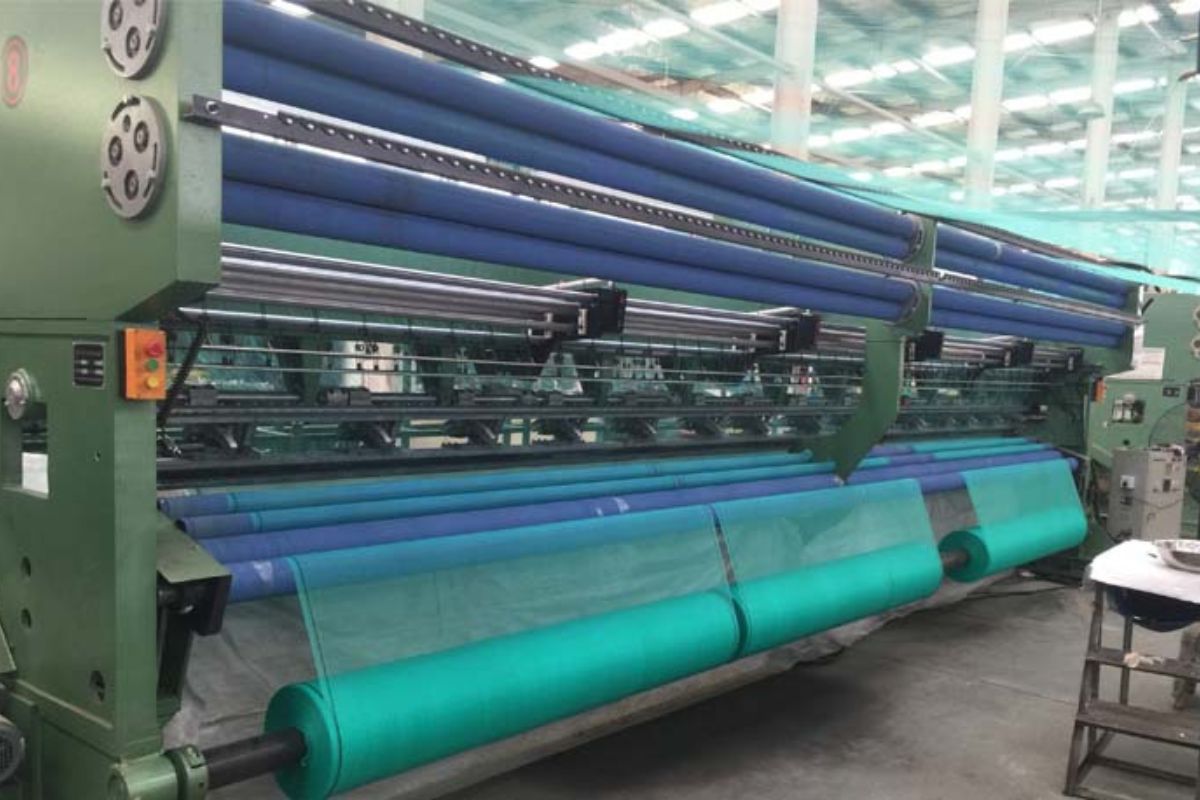HDPE shade net manufacturing process