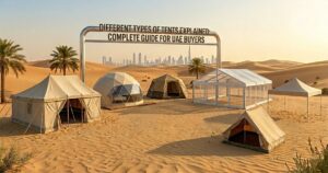 types of tents UAE