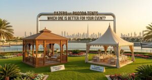 gazebo vs pagoda tents
