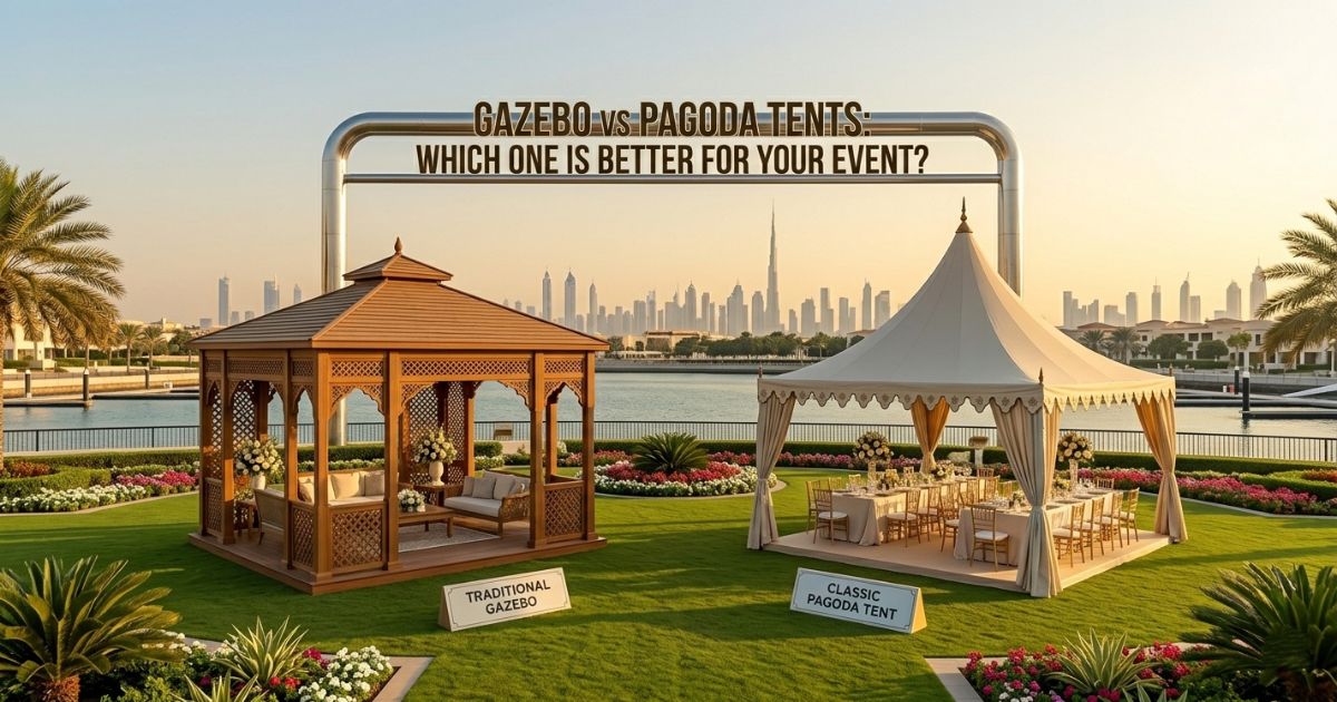 gazebo vs pagoda tents