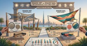 shade net vs shade sail UAE