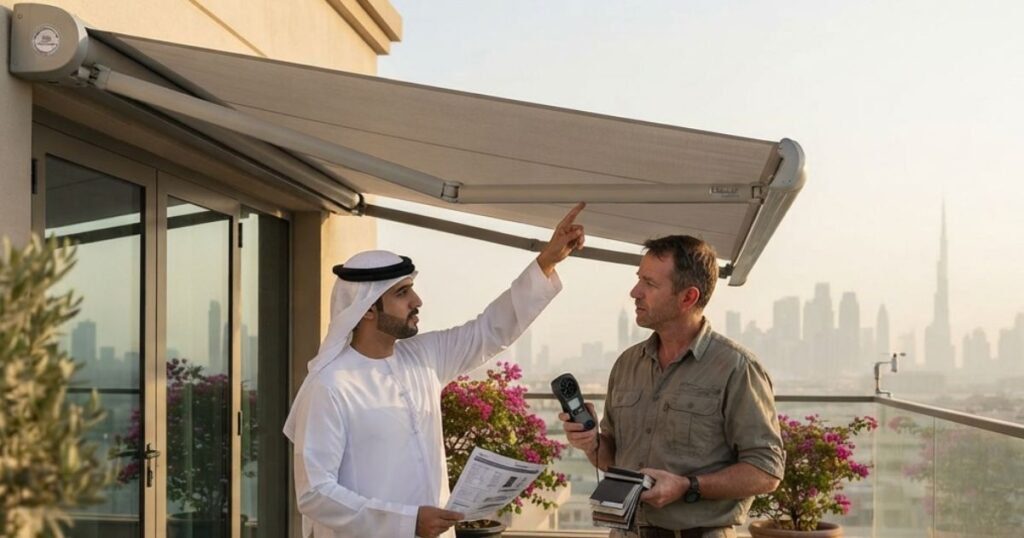 Best Awning for Dubai Climate