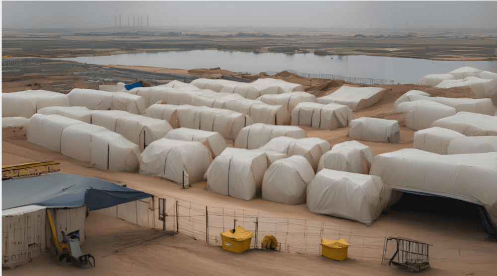 Immediate Protection and Shelter USING TARPAULIN