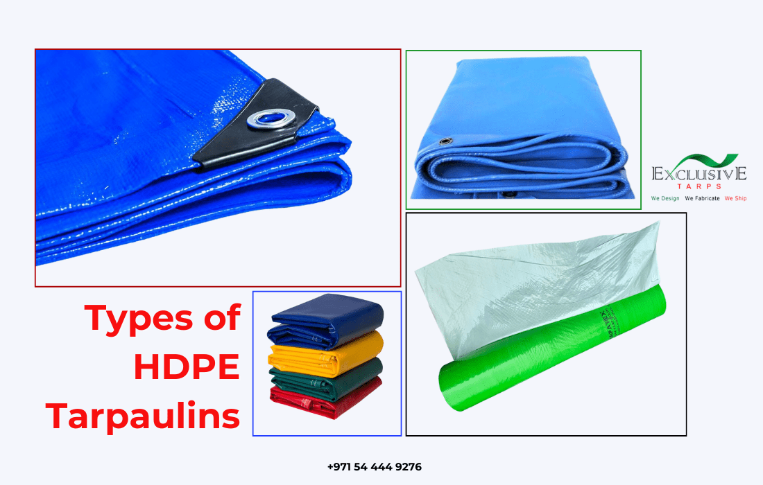 Types of hdpe tarpulains