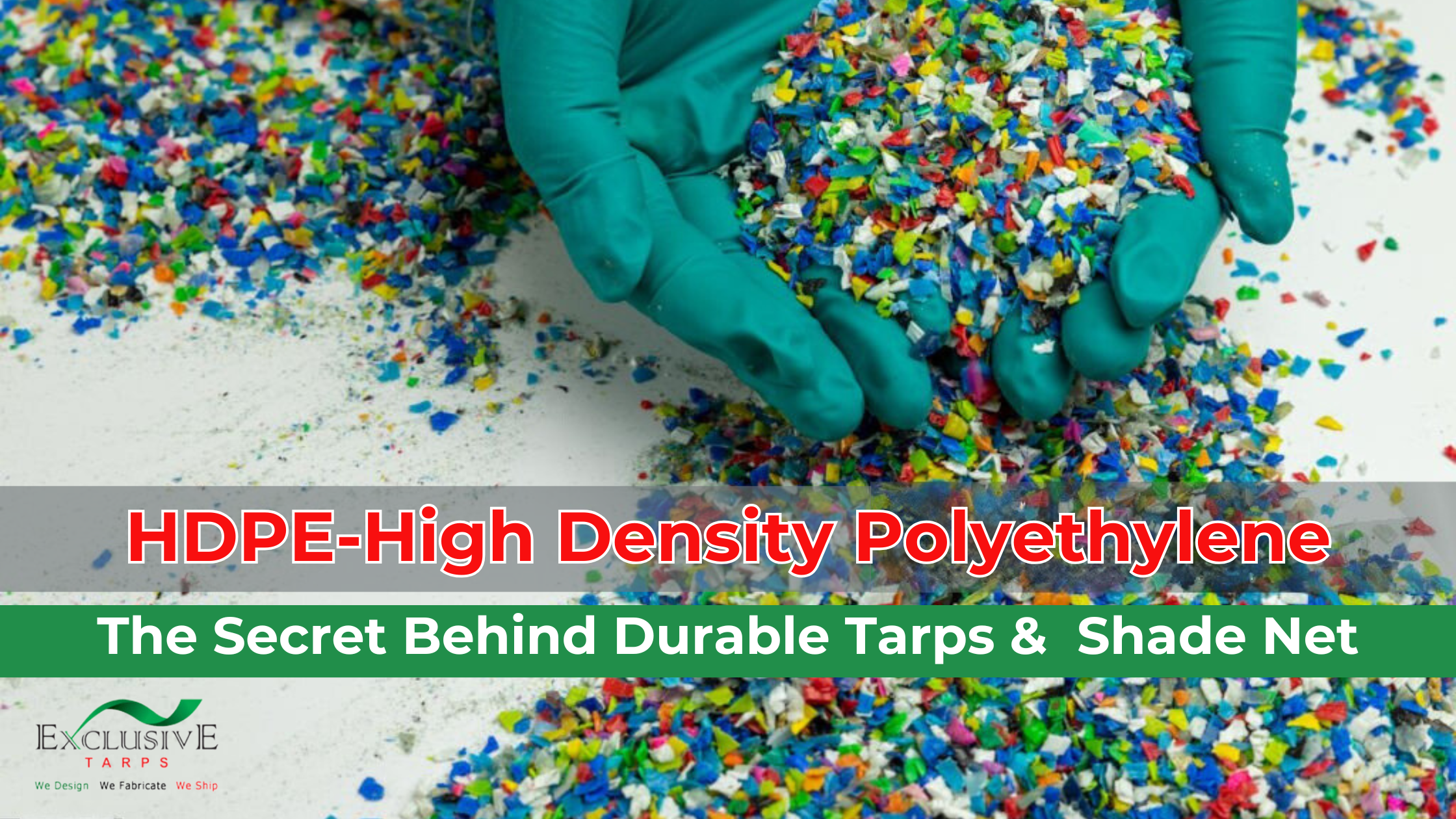 HDPE-High-Density Polyethylen Durable Tarps