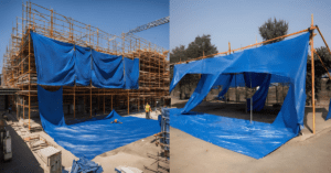 Sustainable Tarpaulins: A Green Shift in Construction Practices