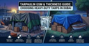 Tarpaulin GSM & Thickness Guide Dubai