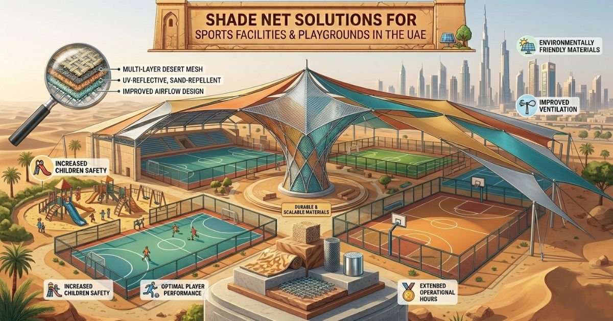 shade nets for sports facilities UAE