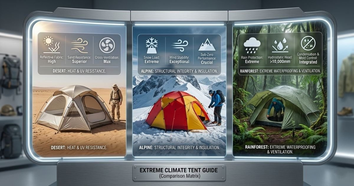 wind-resistant tents Dubai