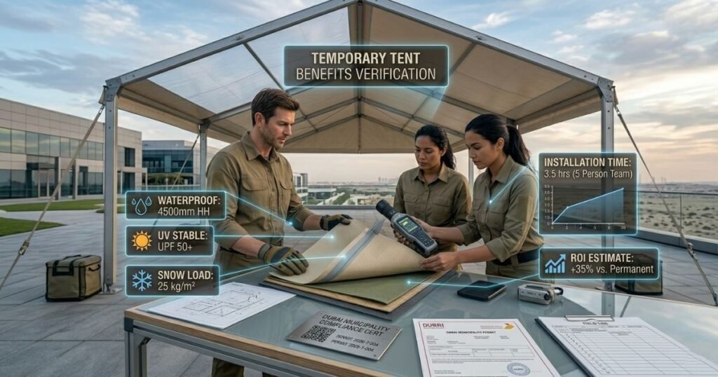 temporary tents for businesses