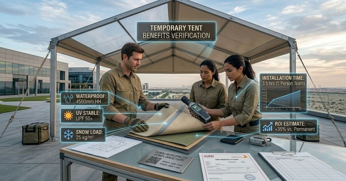 temporary tents for businesses