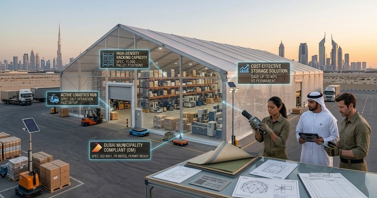 warehouse tents UAE