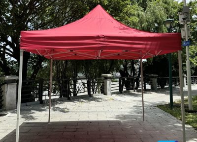 buy red gazebo tent in dubai