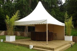 pagoda tents in Dubai